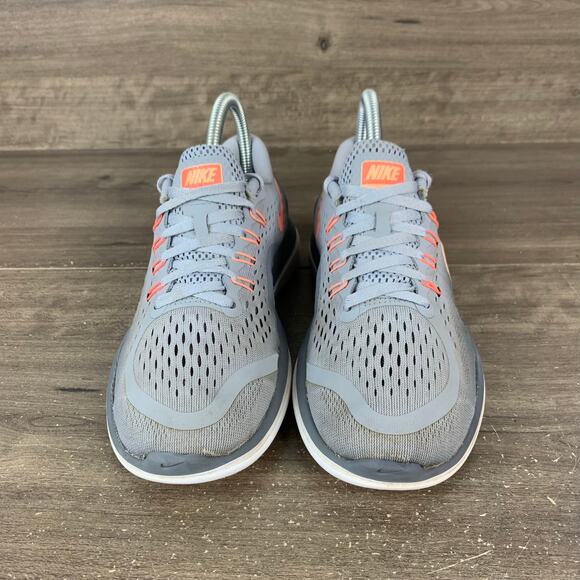 Nike Women's Flex 2017 RN Run Running Shoes 898476-003 Gray Sneakers Size 6.5 - Picture 6 of 16